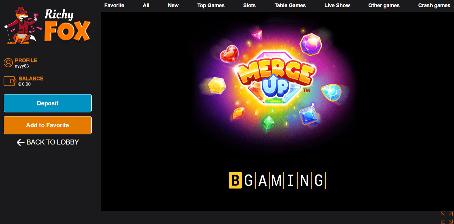 Richy Fox Casino TOP Slots